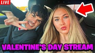 Cheesur &amp; Kaelyn IRL Valentine’s Day Stream!..